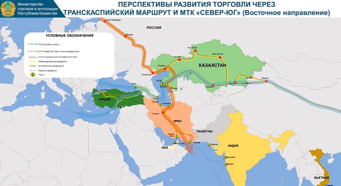 Грузоперевозки в Астану